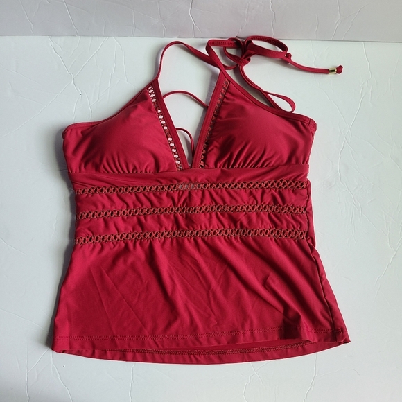 NWOT ELLA MOSS Anthropologie swimsuit tankini top - Picture 2 of 6